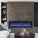 image 2 of Living and Home 40 Inch Electric Fireplace - Recessed/Wall-Mounted/Freestanding with Remote Control,1500W