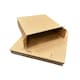 image 1 of Pack of 10 Cardboard Packing Boxes 33x10x34cm - 3mm Corrugated Flute | Brown