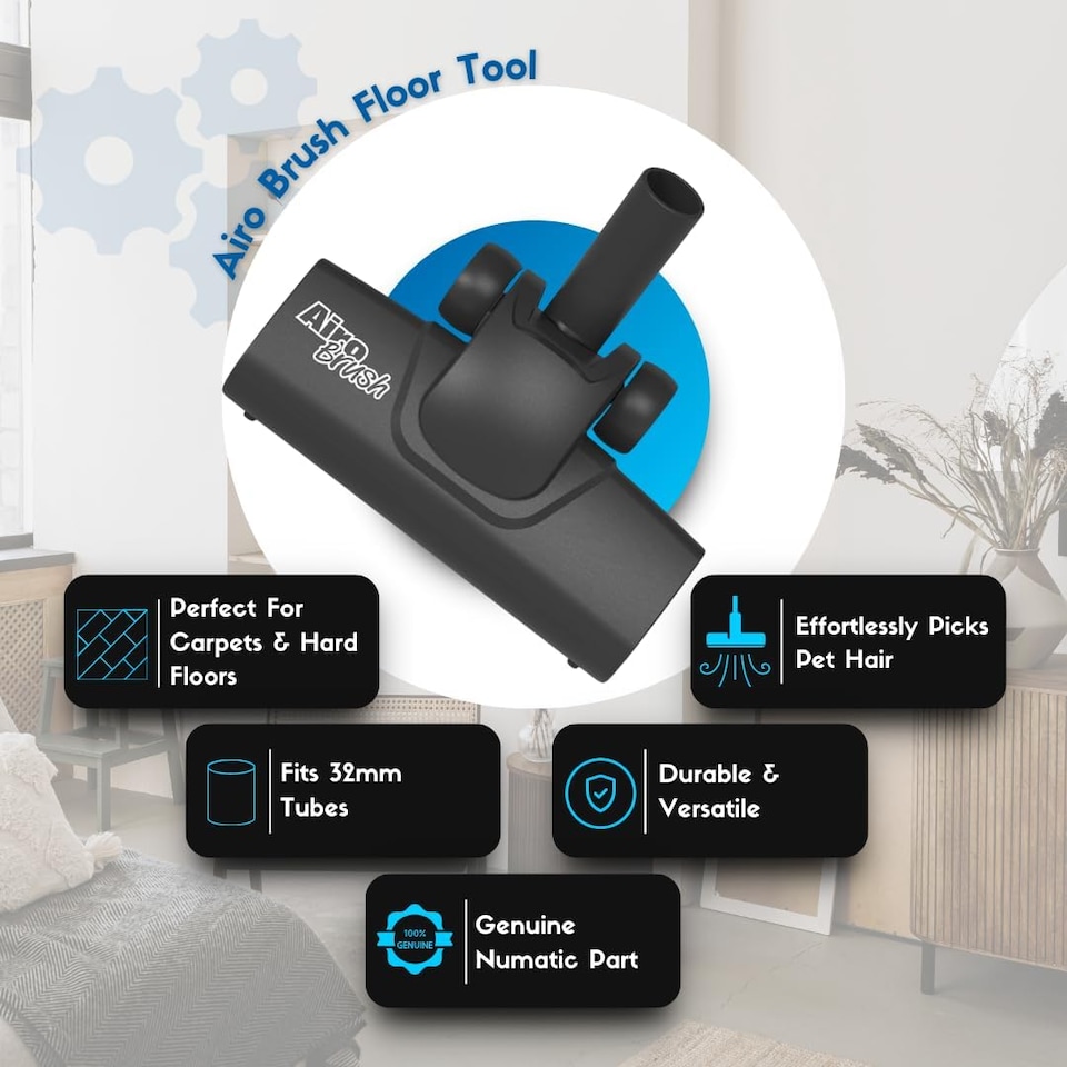 image 1 of Henry Airo Brush Turbo Numatic Easy Ride Floor Head 907424 & 90533For All Henrys Hettys Harrys Charles .