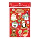 image 4 of 2 A4 SHEETS OF CHRISTMAS BUBBLE STICKERS