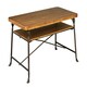 image 2 of Interiors by Premier Two Tier Industrial Style Table, Natural wood Coffee Table, Coffee Table With Storage, Large Coffee Table Cream