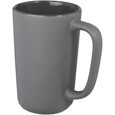Perk Ceramic 480ml Mug - Grey - One Size