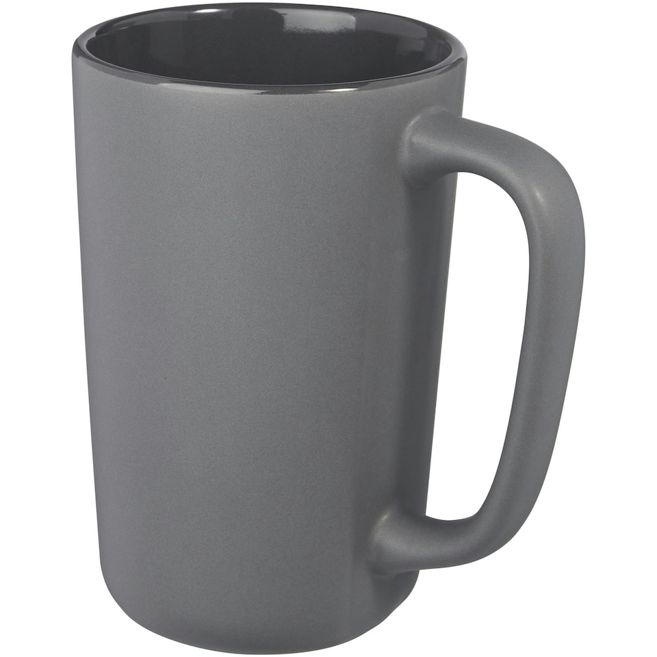 image 1 of Perk Ceramic 480ml Mug - Grey - One Size