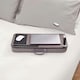 image 2 of Teamson Home Portable Laptop Desk with Cushioned Bottom, Detachable LED Light & Mouse Pad, Brown/Grey