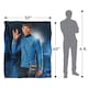 image 4 of Star Trek Silky Spock Supersoft Blanket | Black | Black/Blue | One Size | 1