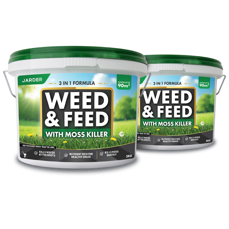 image 1 of Jarder Weed and Feed Lawn Treatment 3kg x 2