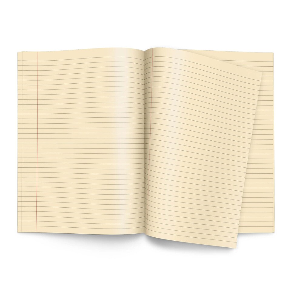 image 1 of Rhino 80 Page Oversized Tinted Exercise Book Purple 13 x 9in 10 Pack