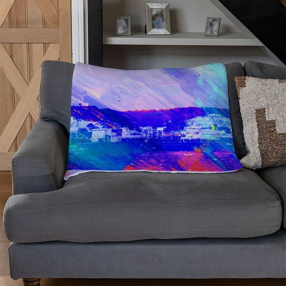 image 1 of white cliffs of dover (Blanket)