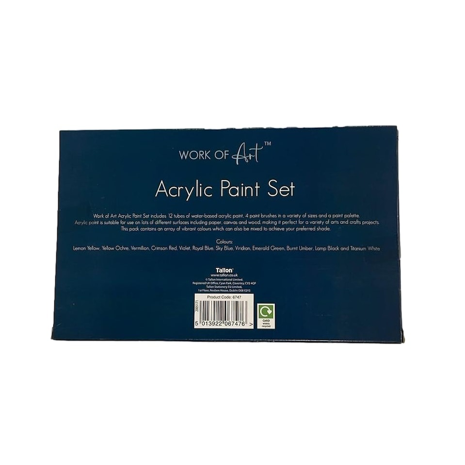 image 1 of 17 Pieces Artists Acrylic Paint Set