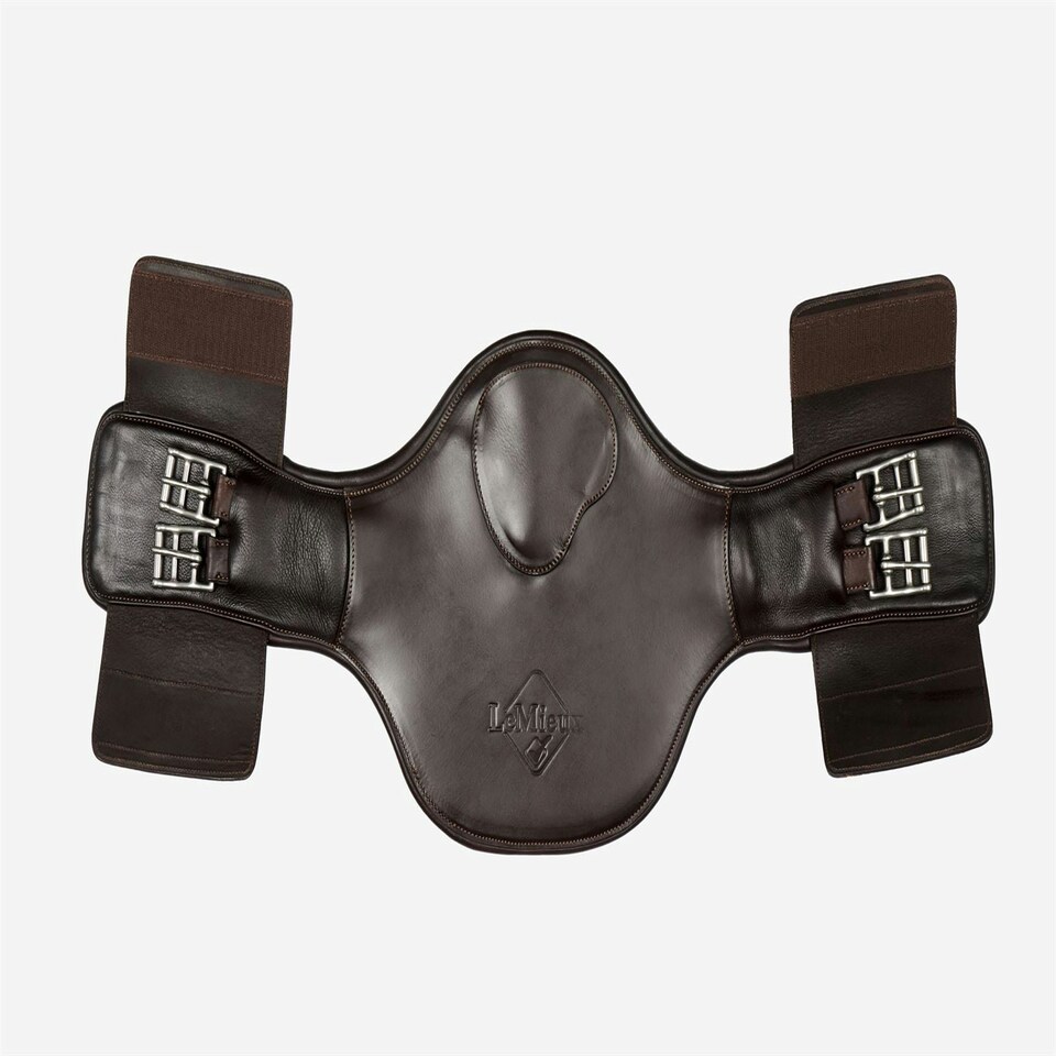 image 1 of LeMieux Gel-Tek Anatomic Short Stud Girth with Magnet Black | 65cm