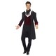 image 2 of Fever Mens Gothic Vampire Costume Set - Black - M | Multi | M