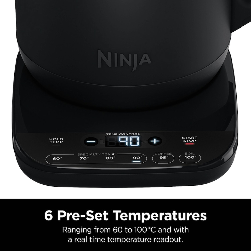 image 1 of Ninja Perfect Temperature Kettle KT200UK - Black