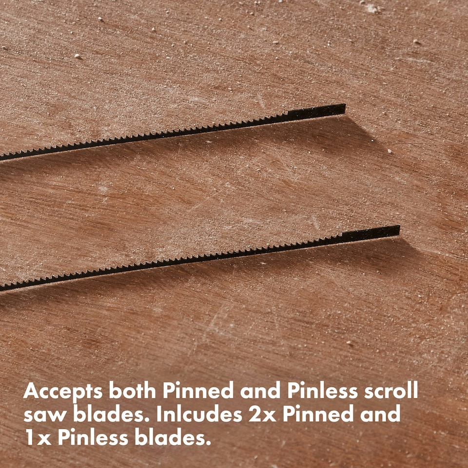 image 1 of VonHaus Scroll Saw 405mm with Variable Speed and LED Light