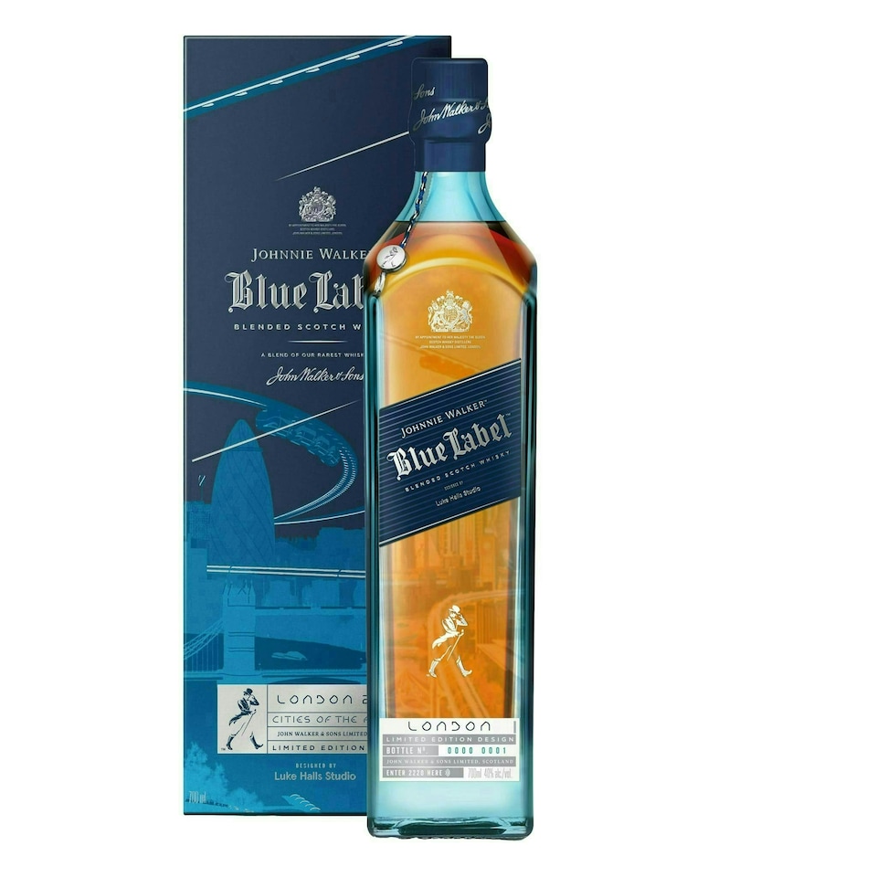 image 1 of Johnnie Walker Blue Label City Of The The Future London Whisky