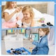 image 3 of Stylist Hairdresser Barber Salon Tool Role Play Set Realistic Toys with Accessories Included - Great Pretend Play Set for Kids