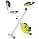 image 1 of HOMCOM Magnetic Resistance Exercise Bike Foldable LCD Adjustable Seat Grey