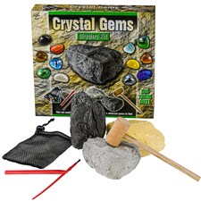 The Magic Toy Shop Crystal Gems Digging Kit Science Toy 12 Gems