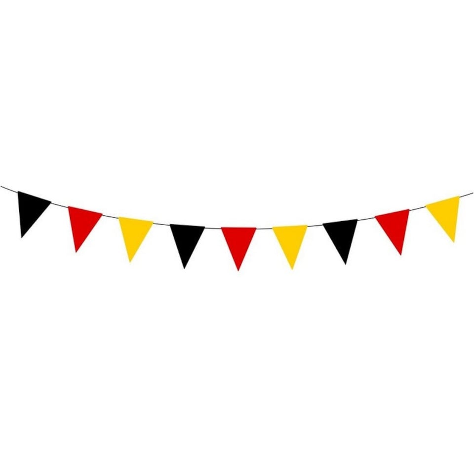 Amscan Flag Of Germany Bunting - Black/Red/Gold - One Size