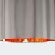 image 3 of First Choice Lighting Grey with Copper Inner Scalloped Pendant Shade Grey | Chrome