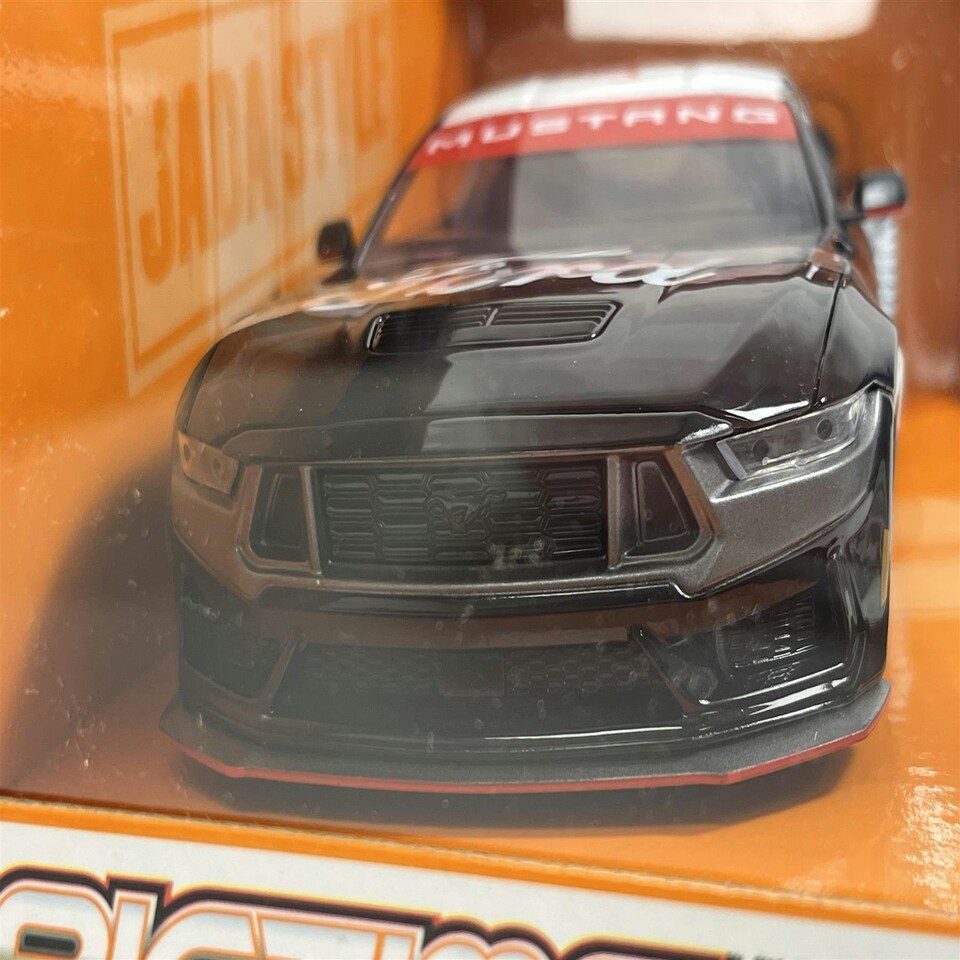 image 1 of Ford Mustang Dark Horse 2024 Black Big Time Muscle 1:24 Scale Jada 35418