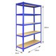 image 5 of 3 x T-Rax 1200mm x 450mm x 1800mm Blue Blue