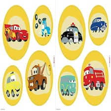 Disney Characters Better Together Self-Adhesive Window Stickers