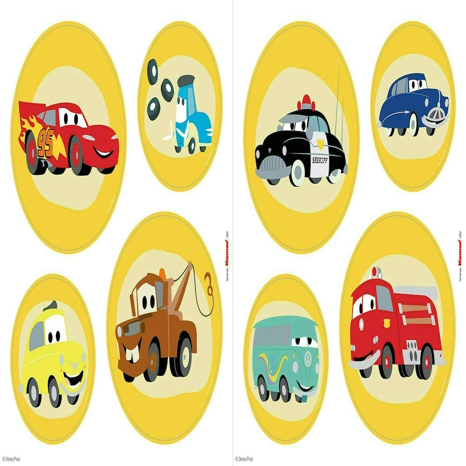 image 1 of Disney Characters Better Together Self-Adhesive Window Stickers