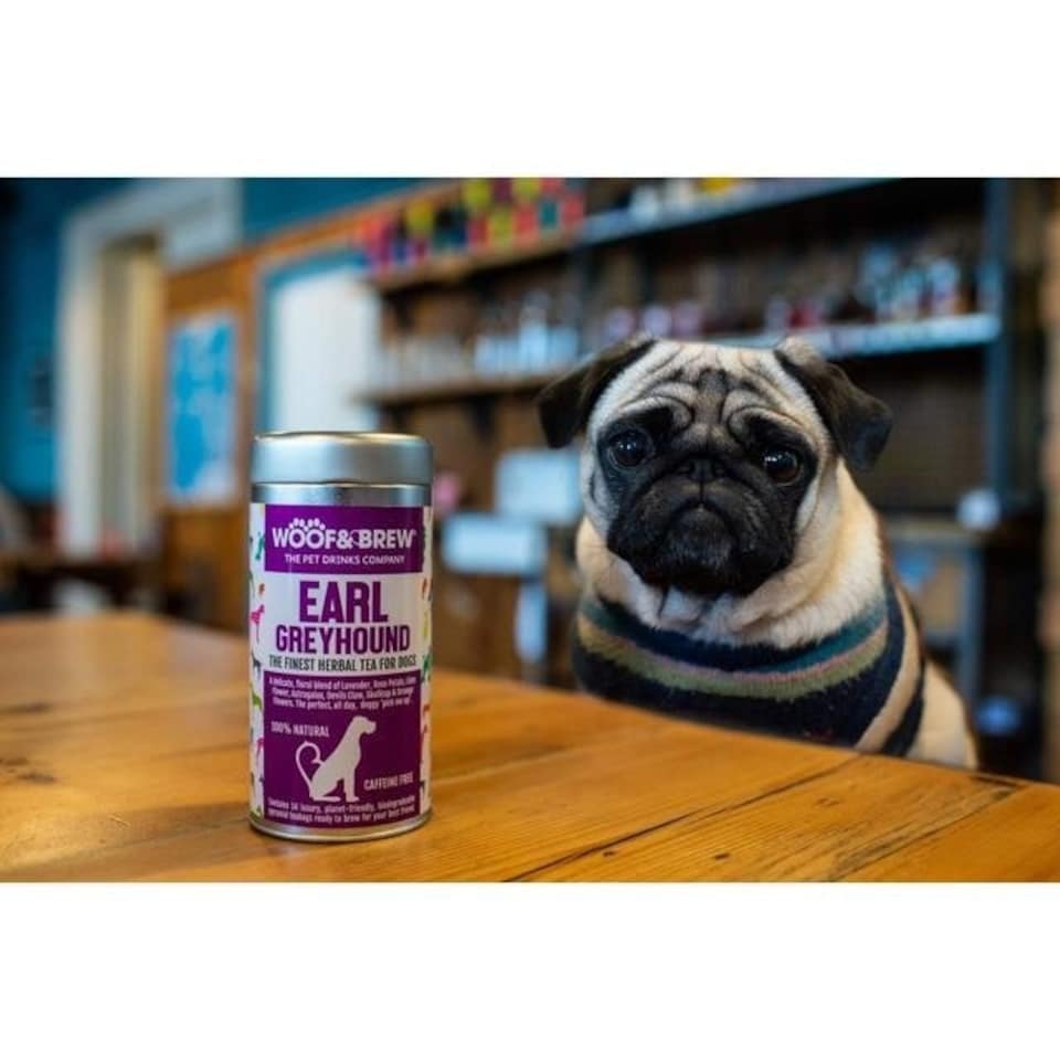 image 1 of Woof & Brew Herbal Tea Grey | Flavour: Earl Greyhound