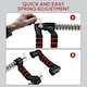 image 7 of SPORTNOW Chest Expander with 10-50kg Adjustable Resistance for Men, Women