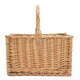 image 4 of Wicker Butchers Basket with Zipped Cooler Bag