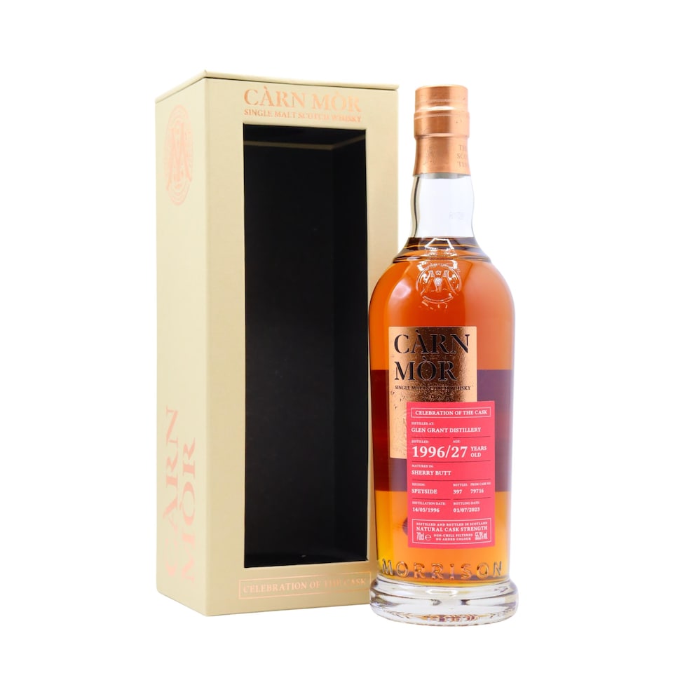 Glen Grant - Carn Mor Celebration Of The Cask - Single Cask No. 79716 1996 27 year old Whisky