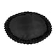 image 6 of Living and Home 6 Colour Soft Donut Pet Bed for Cats & Dogs,Warm & Cosy Retreat | Black | Black | L