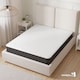 image 2 of Hybrid Mattress - Soft Feel, Memory Foam and Spring Support | Black | European Single