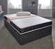 image 5 of Mars Black Border Hybrid Mattress - 17cm Deep, Medium-Soft Feel | Black | Small Double
