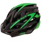 image 2 of AWE AweAeroLite In Mould Adult Bike Helmet Black/Green Large 58-61cm Crash Guarantee* Green | L