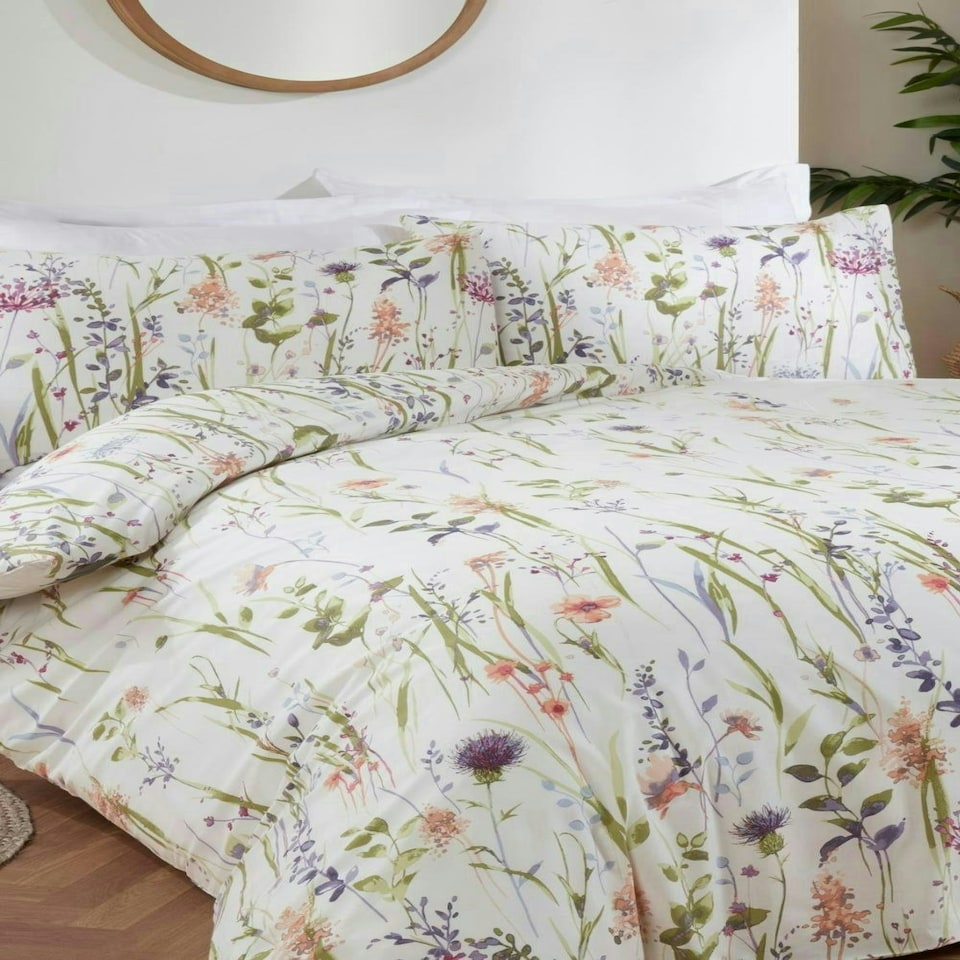 image 1 of Cheshire Floral Duvet Cover Set - King