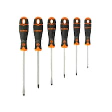Bahco B219.006 Bahcofit Screwdriver Set, 6 Piece - Multi Colour - One Size