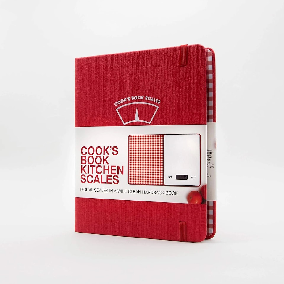image 1 of Suck UK Book Style Kitchen Scales - Hidden Digital Scale