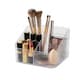 image 1 of Clear Plastic Makeup Organiser 6 Compartment Cosmetic Storage Holder | Clear | Clear | 1