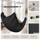 image 3 of Hanging Chair Malika, Boho Style, Load Capacity 150kg | Black | black | One Size | 1