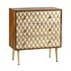 image 1 of Edison 4 Drawer Chest - Solid Mango Wood - L40 x W85 x H80 cm