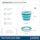 image 9 of Collapsible Bucket - Turquoise