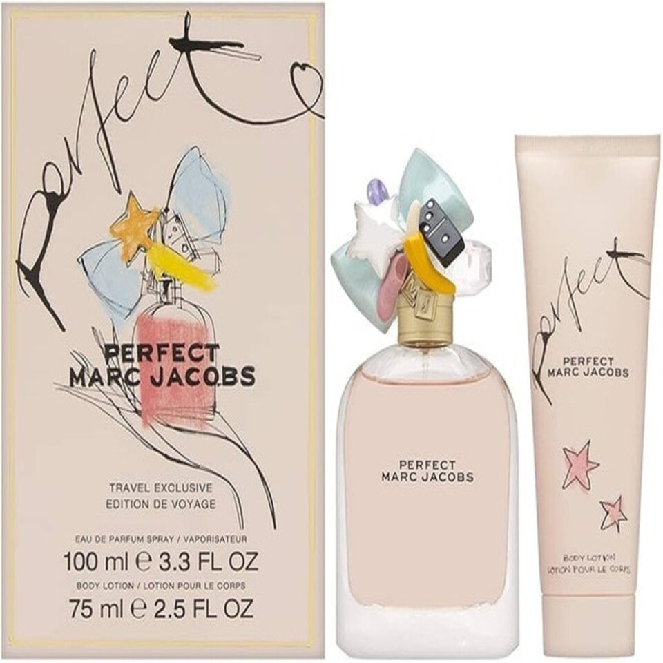 Marc Jacobs Perfect 100ml EDP Spray / 75ml Body Lotion