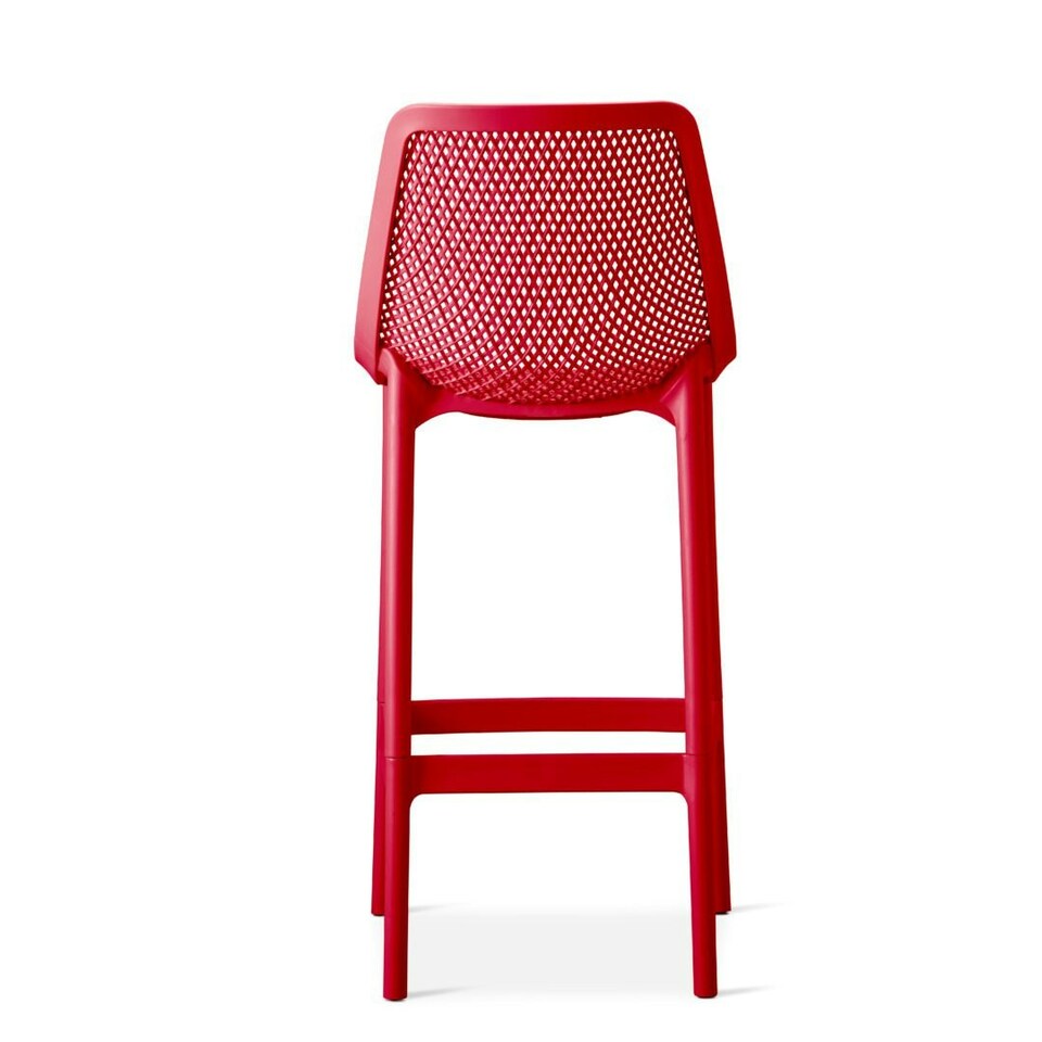 image 1 of Gunez Bar Stool Quality - Red Red