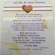 image 1 of Let Me Be Your Fantasy....Wallet Card (Sentimental Keepsake Wallet/Purse Card)