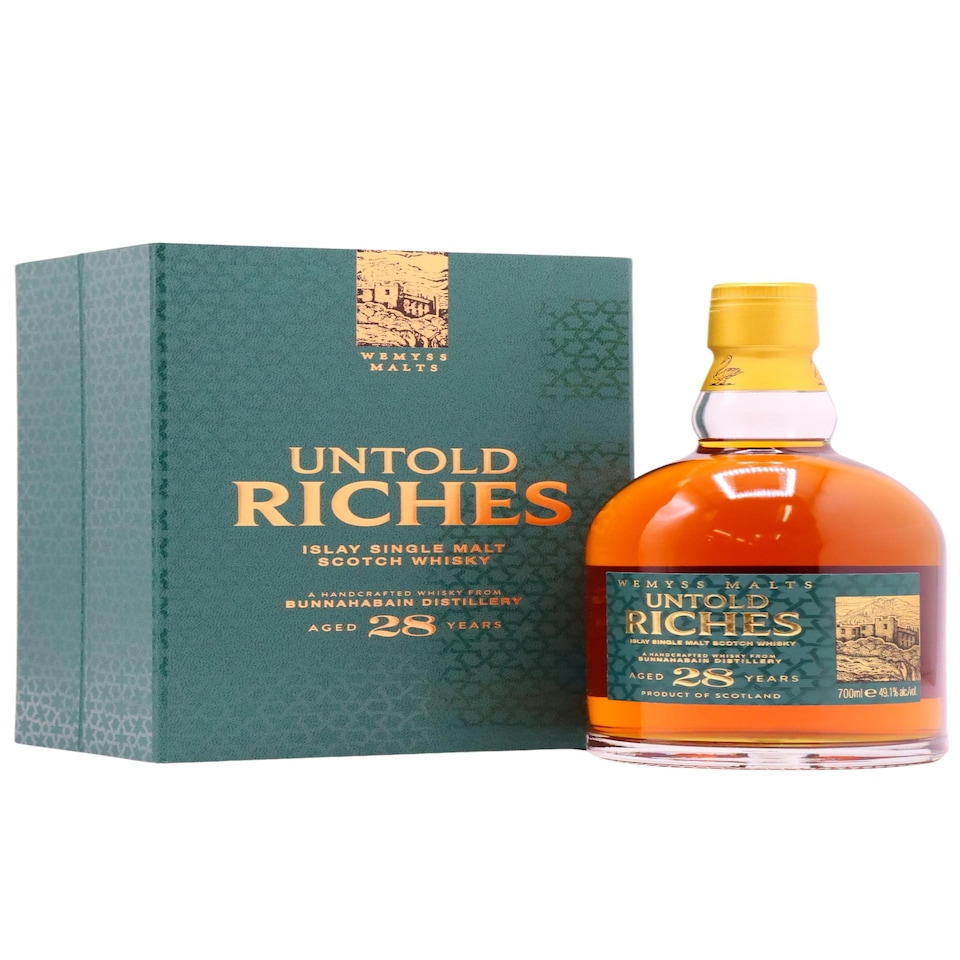 Bunnahabhain - Wemyss Malts - Untold Riches Islay Single Malt Scotch 28 year old Whisky