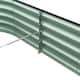 image 6 of Living and Home 2.4m Gardens Bed Oval-Shaped Galvanized Steel Garden Planter, Dark Green | Green | Dark Green | 240cm W x 80cm D x 42cm H