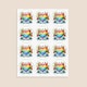 image 3 of Mother's Day Rainbow Round Stickers 60mm - Sheet of 12