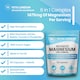 image 3 of Advanced Magnesium 6 in 1 - With Glycinate, Bisglycinate, Citrate, Malate, Zinc - 1500mg - 60 Capsules