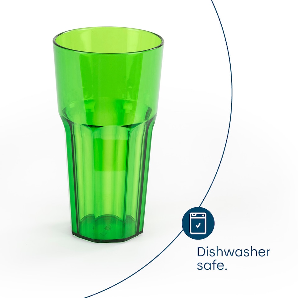 image 1 of Multicolour Plastic Tumbler Set of 4